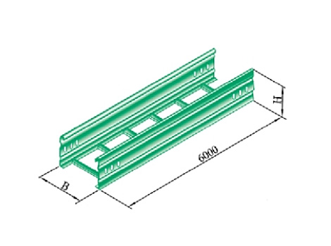 step type large-span bridge frame